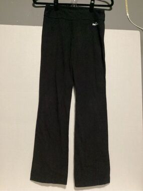 Spalding Black Women's Straight-Leg Athletic Pants S.